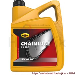 Kroon Oil Chainlube XS 100 kettingzaagolie 5 L can - H21500287 - afbeelding 1