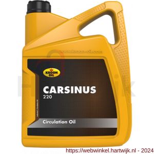 Kroon Oil Carsinus 220 circulatie olie 5 L can - H21500128 - afbeelding 1