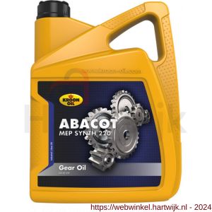 Kroon Oil Abacot MEP Synth 220 tandwielkastolie 5 L can - H21500563 - afbeelding 1