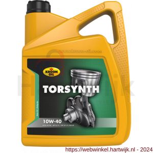 Kroon Oil Torsynth 10W-40 synthetische motorolie Synthetic Multigrades passenger car 5 L can - H21500497 - afbeelding 1