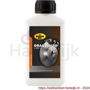 Kroon Oil Drauliquid-S DOT 4 remvloeistof 250 ml flacon - H21500110 - afbeelding 1