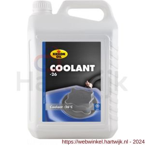 Kroon Oil Coolant -26 koelvloeistof 5 L can - H21500064 - afbeelding 1