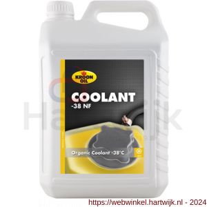 Kroon Oil Coolant -38 Organic NF koelvloeistof 5 L can - H21500069 - afbeelding 1