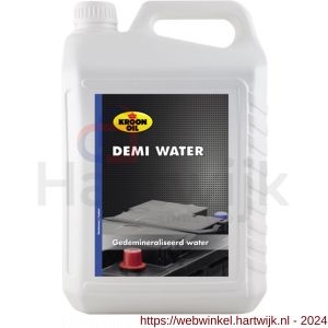 Kroon Oil Demi Water gedemineraliseerd water 5 L can - H21500061 - afbeelding 1