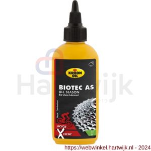 Kroon Oil BioTec AS kettingsmeermiddel 100 ml flacon - H21500846 - afbeelding 1