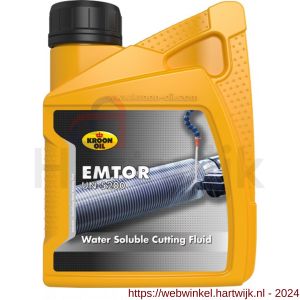Kroon Oil Emtor UN-5200 koelsmeermiddel emulgeerbare metaalbewerkings olie 0,5 L flacon - H21501227 - afbeelding 1