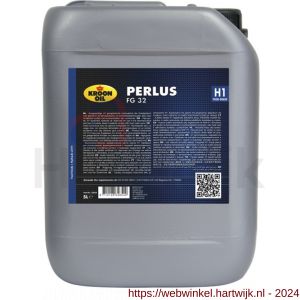 Kroon Oil Perlus FG 32 hydraulische olie voedselveilig Food Grade H2 5 L can - H21501051 - afbeelding 1