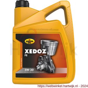 Kroon Oil Xedoz FE 5W-30 synthetische motorolie 5 L can - H21501134 - afbeelding 1