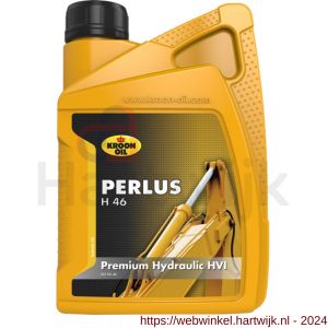 Kroon Oil Perlus H 46 hydraulische olie 1 L flacon - H21501056 - afbeelding 1