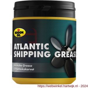 Kroon Oil Atlantic Shipping Grease schroefaskokervet marine 600 g pot - H21500888 - afbeelding 1