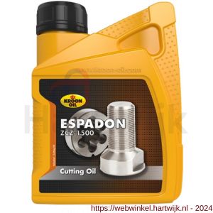 Kroon Oil Espadon ZCZ-1500 snijolie metaalbewerking 500 ml flacon - H21500554 - afbeelding 1