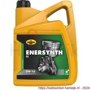 Kroon Oil Enersynth FE 0W-16 motorolie mineraal 5 L can - H21501309 - afbeelding 1