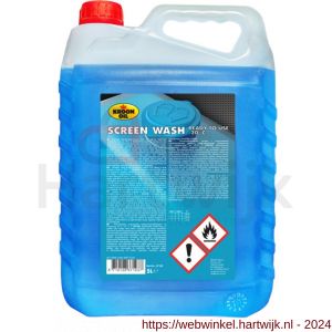 Kroon Oil Screen Wash -20 graden C ruitenwisservloeistof 5 liter can - H21501269 - afbeelding 1