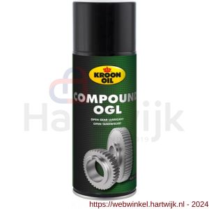 Kroon Oil Compound OGL tandwiel smeermiddel vet 400 ml aerosol - H21500856 - afbeelding 1