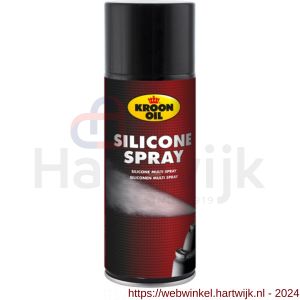 Kroon Oil Silicon Spray Aerosol siliconenspray smeermiddel 400 ml aerosol - H21500880 - afbeelding 1