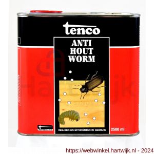 Tenco Anti-Houtworm kleurloos blank 2,5 L blik - H40710444 - afbeelding 1