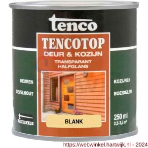 TencoTop Deur en Kozijn houtbeschermingsbeits transparant halfglans blank 0,25 - H40710387 - afbeelding 1