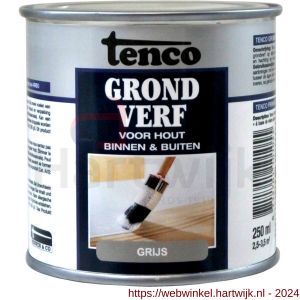 Tenco Grondverf grijs 0,25 L blik - H40710088 - afbeelding 1