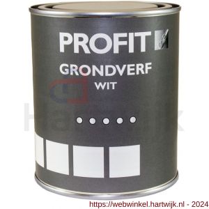 Profit Grondverf wit 0,75 L blik - H40710103 - afbeelding 1