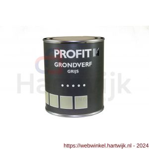 Profit Grondverf grijs 0.75 L blik - H40710100 - afbeelding 1
