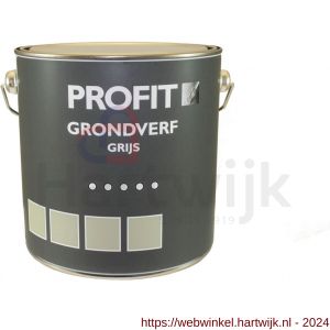 Profit Grondverf grijs 2.5 L blik - H40710101 - afbeelding 1