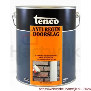 Tenco Anti-Regendoorslag buitenmuur coating waterbasis blank 5 L blik - H40710322 - afbeelding 1