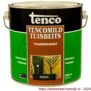 TencoMild tuinbeits transparant groen 2,5 L blik - H40710287 - afbeelding 1