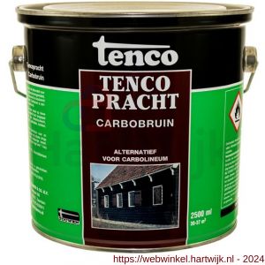 TencoPracht houtbeschermingsbeits Carbobruin 2.5 L blik - H40710215 - afbeelding 1