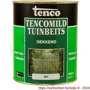 TencoMild houtbeschermingsbeits dekkend wit 1 L blik - H40710267 - afbeelding 1
