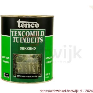 TencoMild houtbeschermingsbeits dekkend monumenten groen 1 L blik - H40710271 - afbeelding 1