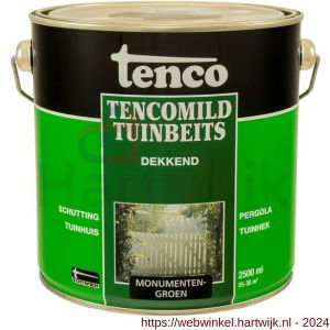 TencoMild houtbeschermingsbeits dekkend monumenten groen 2,5 L blik - H40710279 - afbeelding 1