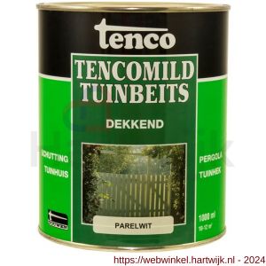 TencoMild houtbeschermingsbeits dekkend parelwit 1 L blik - H40710268 - afbeelding 1