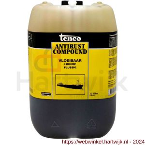 Tenco Anti Rust Compound roestwerende coating vloeibaar donkerbruin 10 L blik - H40710473 - afbeelding 1