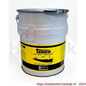 Tenco Anti Rust Compound roestwerende coating vast donkerbruin 10 L blik - H40710029 - afbeelding 1