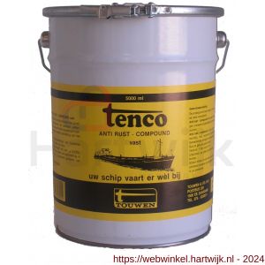 Tenco Anti Rust Compound roestwerende coating vast donkerbruin 5 L blik - H40710028 - afbeelding 1