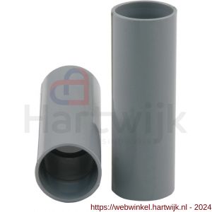 Pipelife sok PVC slagvast diameter 5/8 inch grijs set 10 stuks - H50401023 - afbeelding 1
