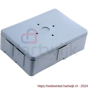 Pipelife lasdoos met deksel flexbox universeel 16/19 mm grijs - H50401111 - afbeelding 1