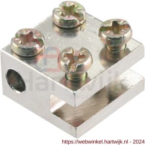 Q-Link aardklem voor radiator blokmodel 1x6 mm2 - H50400964 - afbeelding 1