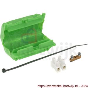 Q-Link kabelverbinder aftakmof Mini set met gel 3x1-4 mm2 groen - H50401094 - afbeelding 1