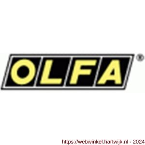 Olfa 453 afbreekmes groot metaal ML met 2 reserve messen 18 mm - H50401345 - afbeelding 2