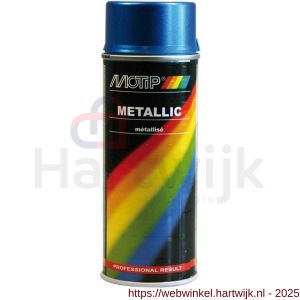MoTip metallic lakverf dekkend blauw 400 ml - H50703283 - afbeelding 1