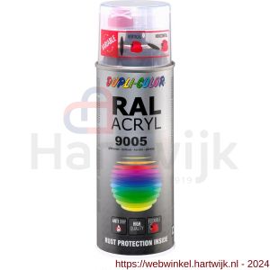 Dupli-Color lakspray RAL 9004 signaal zwart 400 ml - H50703023 - afbeelding 1
