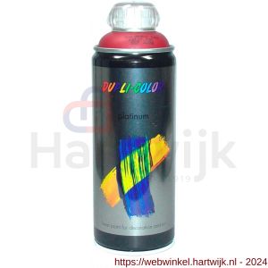 Dupli-Color lakspray Platinum RAL 3004 purperrood 400 ml - H50703151 - afbeelding 1
