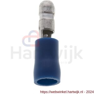 Deltafix kabelschoen man rond blauw 4.0 mm doos 50 stuks - H21904288 - afbeelding 1