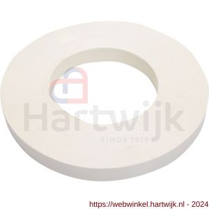 Deltafix kantfolie met houtnerf voorgelijmd wit 22 mm breed - H21904171 - afbeelding 1