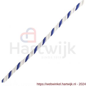 Deltafix touw multilon 3 strengs wit blauw 100 m 10 mm - H21902925 - afbeelding 1