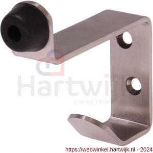 Protect-It deurstopper schroefbaar type Hook RVS A4 B 19 x H 80 x 77 mm - H21903915 - afbeelding 1