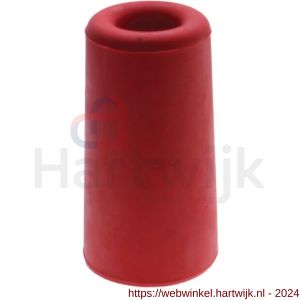 Protect-It deurbuffer TPE rubber schroefbaar rood D 40 x H 75 mm - H21903973 - afbeelding 1