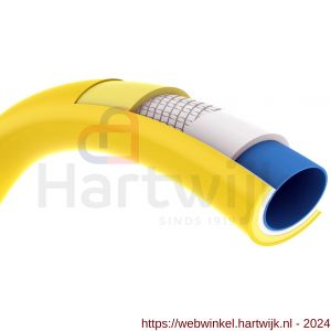 Hozelock slang PVC voor water 5-laags geel 25 m 25 mm - H21904264 - afbeelding 1