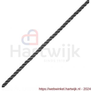 Deltafix touw bootlijn 3-slags zwart 70 m 12 mm - H21902944 - afbeelding 1